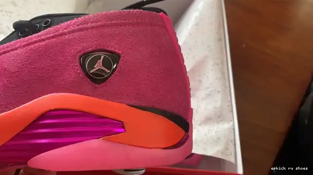 Cheap 14 Low (W) Shocking Jordan Pink DH4121-600 Retro 0506